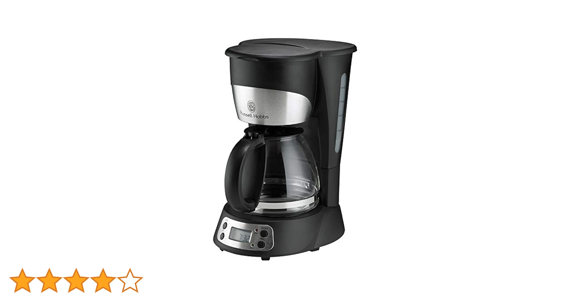 【新品・未使用】Russell Hobbs 7610JP　コーヒーメーカー５杯分 Amazon.co.jp: 大石アンドアソシエイツ ラッセルホブス 5カップ